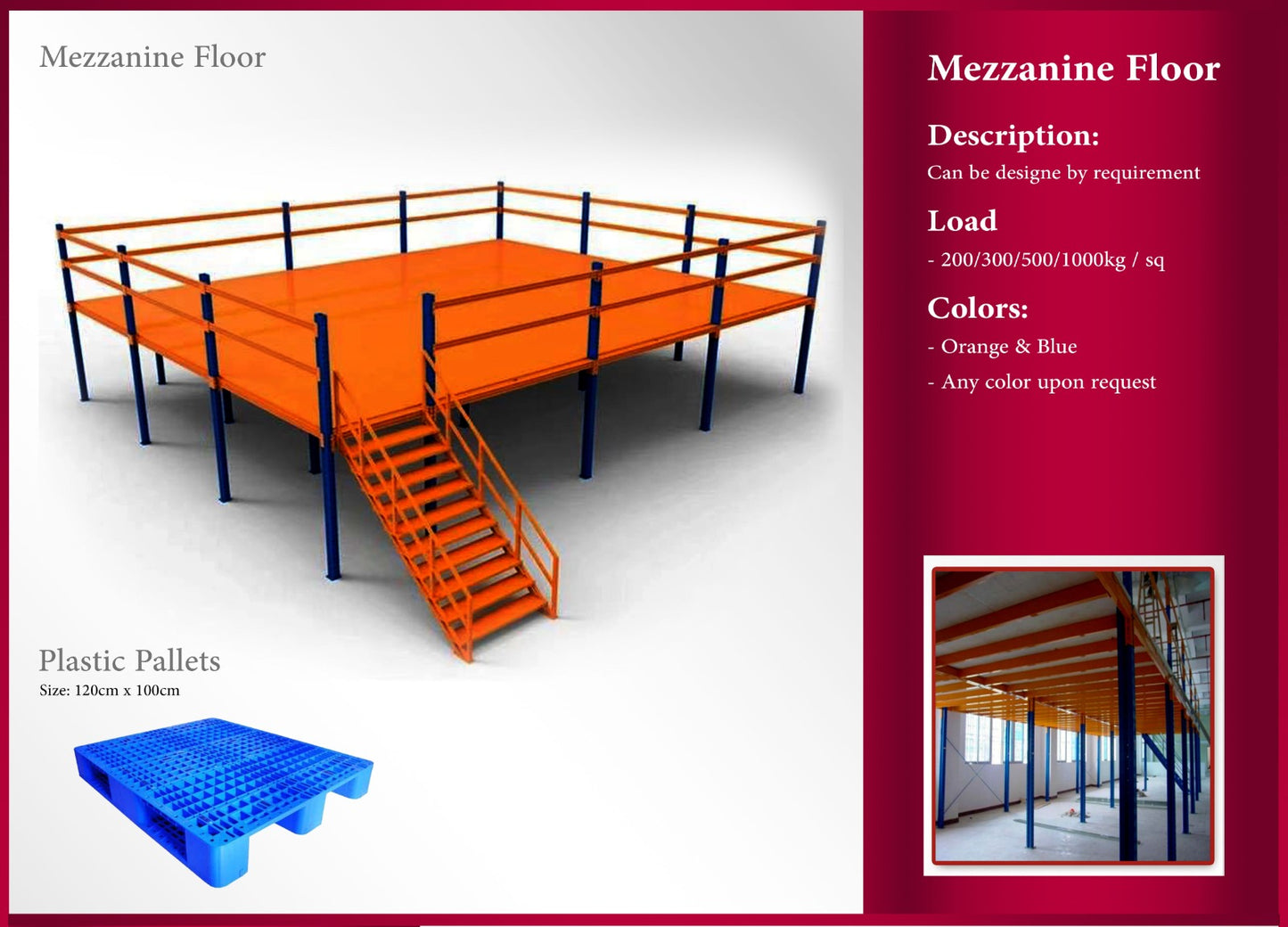 Plastic pallets